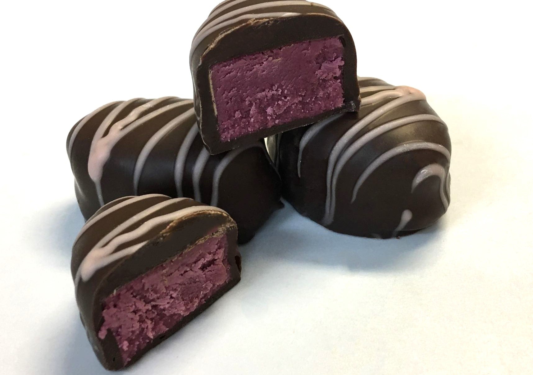Dark Chocolate Covered Raspberry Creams