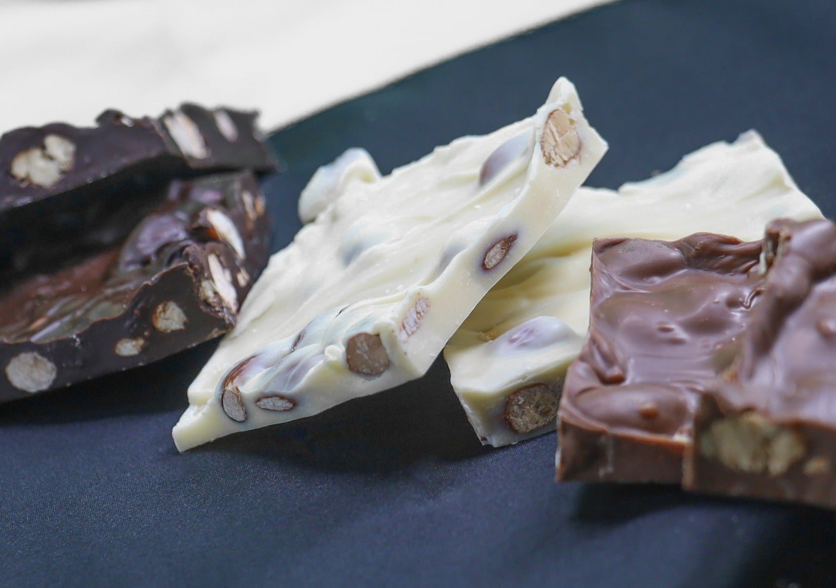 Almond Bark - dark chocolate