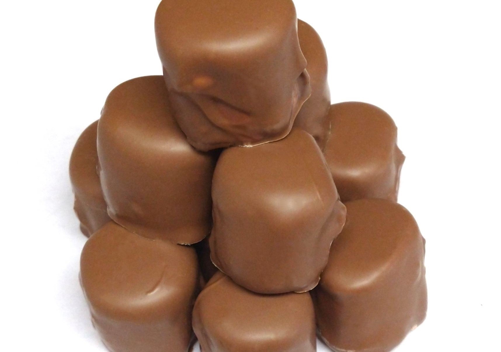 CHOCOLATE COVERED MARSHMALLOWS